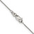 Sterling Silver .8mm Curb Chain QPE55-24