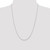 Sterling Silver .8mm Curb Chain QPE55-24