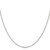18" Sterling Silver 1.75mm Diamond-cut Cable Chain Necklace