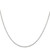 22" Sterling Silver 1.10mm Forzantina Cable Chain Necklace