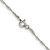 18" Sterling Silver 1.4mm Singapore Chain Necklace