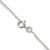 18" Sterling Silver 1mm Cable Chain Necklace with Spring Ring Clasp