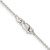 16" Sterling Silver 1mm Flat Link Cable Chain Necklace