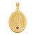 Personalized Custom Fingerprint with Lab-Created Birthstone Pendant