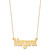 Personalized Custom Name Plate Necklace on 18" Cable Chain Personalized Custom Name Plate Necklace on 18" Cable Chain