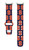 Syracuse Orange HD Watch Band Compatible with Google Pixel Watch Long Repeating