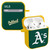 Game Time Oakland Athletics HDX Case Cover Compatible with Apple AirPods Gen 1 & 2 (Classic)