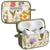 Everly Grey Botanical HDX Case Cover Compatible with Apple AirPods Pro 1 & 2 (Orchids)