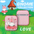 Affinity Bands Gnomes HD Case Cover Compatible with Apple AirPods Gen 1 & 2 (Love)