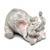 Luxury Giftware by Jere Pewter Bejeweled Crystals Gold-tone Enameled ELLERY Falling Baby Elephant Trinket Box with Matching 18 Inch Necklace