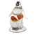 Luxury Giftware by Jere Pewter Bejeweled Crystals Gold-tone Enameled PEEPS Baby Penguin Trinket Box with Matching 18 Inch Necklace