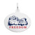 Painted USA 250 – Mount Rushmore Freedom Charm (Choose Metal) by Rembrandt