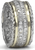 SIZE 8.5 "LIFE" Eternal Jewel Collection MeditationRing (Spinner Ring) - Customer Return