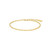 6.5"+0.8" Ania Haie Gold-Plated Sterling Silver Paper Clip Chain Bracelet