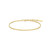 6.5"+0.8" Ania Haie Gold-Plated Sterling Silver Box Chain Bracelet