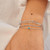 6.5"+0.8" Ania Haie Rhodium-Plated Sterling Silver Bracelet B073-01H