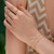 6.5"+0.8" Ania Haie Gold-Plated Sterling Silver Textured Chain Bracelet