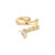 Ania Haie Gold-Plated Sterling Silver Sparkle Cuff
