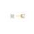 Ania Haie Gold-Plated Sterling Silver Just You Solitaire Stud Earrings