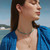 Ania Haie Gold-Plated Sterling Silver Dangling Mint Green Huggie Hoop Earrings