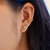 Ania Haie Gold-Plated Sterling Silver Pave Heart Stud Earrings