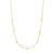 13.8"+2" Ania Haie Gold-Plated Sterling Silver Modern Beaded Necklace
