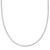 15"+3" Ania Haie Rhodium-Plated Sterling Silver Flat Snake Chain Necklace