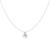 18"+2" Ania Haie Rhodium-Plated Sterling Silver Oval Charm Necklace