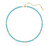 15"+3" Ania Haie Gold-Plated Sterling Silver Simulated Turquoise Necklace