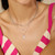 17"+2" Ania Haie Rhodium-Plated Sterling Silver Pave Pendant Necklace