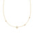 16"+3" Ania Haie Gold-Plated Sterling Silver Eight-Pointed Star Necklace
