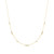 15"+2" Ania Haie Gold-Plated Sterling Silver Cubic Zirconia Station Necklace