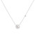 18"+2" Ania Haie Rhodium-Plated Sterling Silver Starry Mother of Pearl Necklace