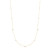 Ania Haie Gold-Plated Sterling Silver Bezel Cubic Zirconia Station Necklace