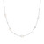 15"+3" Ania Haie Rhodium-Plated Sterling Silver Simulated Pearl and Star Necklace