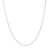 16"+2" Ania Haie Rhodium-Plated Sterling Silver Flat S Link Chain Necklace