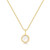 17"+2" Ania Haie Gold-Plated Sterling Silver Mother of Pearl Pendant Necklace