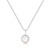 17"+2" Ania Haie Rhodium-Plated Sterling Silver Mother of Pearl Pendant Necklace