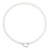 Ania Haie Rhodium-Plated Sterling Silver Lobster Clasp Simulated Pearl Necklace