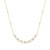 16"+2" Ania Haie Gold-Plated Sterling Silver Braided Simulated Pearl Necklace