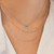 16"+2" Ania Haie Rhodium-Plated Sterling Silver Simulated Turquoise Necklace