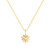 16"+2" Ania Haie Gold-Plated Sterling Silver Sunburst Necklace