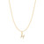 16"+3" Ania Haie Gold-Plated Sterling Silver Letter H Initial Necklace