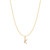 16"+3" Ania Haie Gold-Plated Sterling Silver Letter K Initial Necklace