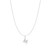 16"+3" Ania Haie Rhodium-Plated Sterling Silver Letter M Initial Necklace