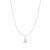 16"+3" Ania Haie Rhodium-Plated Sterling Silver Letter R Initial Necklace