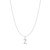16"+3" Ania Haie Rhodium-Plated Sterling Silver Letter Z Initial Necklace