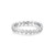 Ania Haie Rhodium-Plated Sterling Silver Bezel Set Ring R058-03H