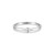 Ania Haie Rhodium-Plated Sterling Silver Half Cubic Zirconia Ring R059-02H