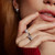 Ania Haie Rhodium-Plated Sterling Silver Celestial Chunky Ring R066-03H